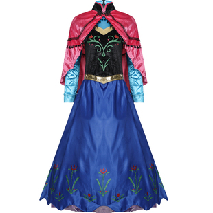冰雪奇缘艾莎 爱莎公主cosplay服装成人万圣节女王加冕礼服艾莎裙