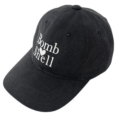 MILLITAGE潮牌东大门代购新款爱心鸭舌帽BOMBSHELL棒球帽减龄帽子