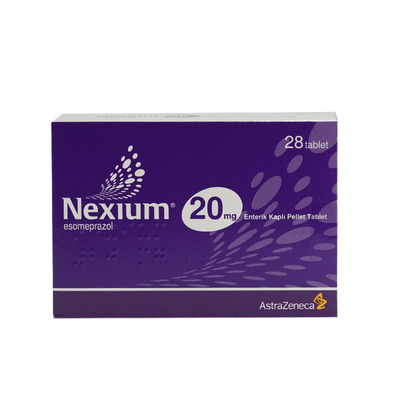 土耳其Nexium耐信艾司奥美拉唑肠溶片抑制胃酸缓解不适20mg*28片