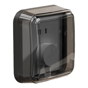 86型轻奢款插座防水罩卫生间开关防溅盒浴室防水盒粘贴插座保护盖