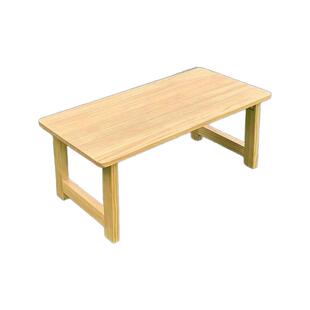 实木折叠桌炕桌家用学生学习矮桌榻榻米茶几飘窗桌床上吃饭小餐桌