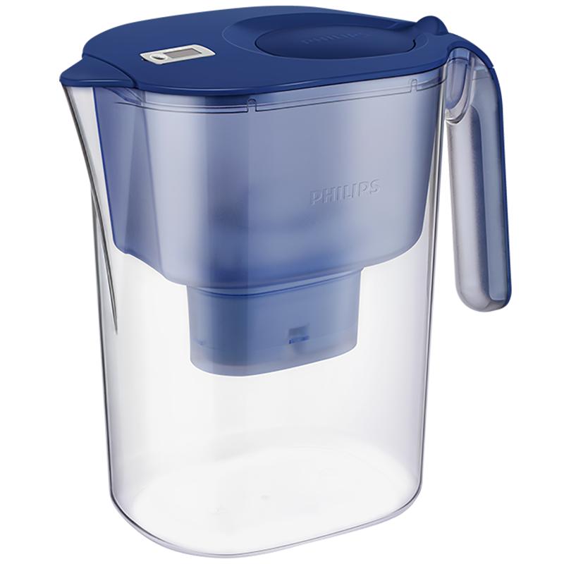 飛利浦凈水壺家用過(guò)濾水壺廚房自來(lái)水凈水器4.2L濾水壺濾水器