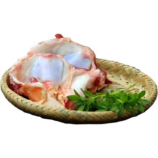 带肉牛窝骨3斤 多肉牛膝盖骨 黄牛窝骨 现杀新鲜 1500g 炖菜红烧