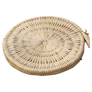 草编蒲团大号手工编织打坐禅修垫禅意茶室民宿装饰草垫子蒲草坐垫