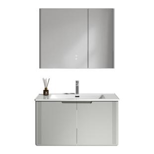 瑞尔特浴室柜组合陶瓷一体盆家用卫生间洗漱台洗手盆卫浴柜 Y0053