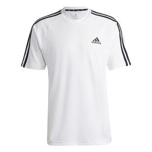 三条纹舒适圆领休闲短袖T恤男夏季新款adidas阿迪达斯官方轻运动
