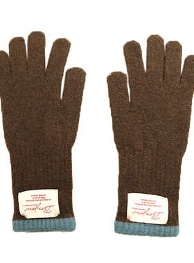 女可触屏分指手套保暖防寒