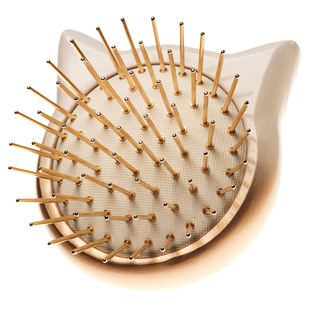 KRRAMEL冰感黑科技 AURIKAT猫咪K金梳 头皮按摩梳子 高端生日礼物