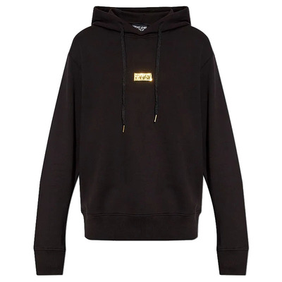 范思哲男士奢潮金标连帽套头卫衣