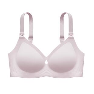 嫚熙深V水滴哺乳文胸内衣聚拢防下垂孕期产后专用喂奶文胸秋季