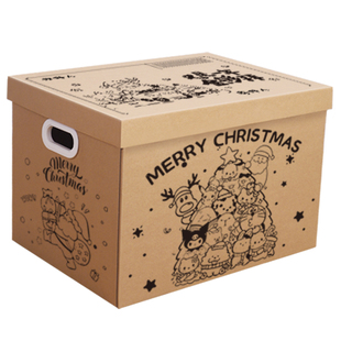 圣诞节礼物盒大号圣诞礼盒空盒子礼品盒送男生惊喜礼物包装盒箱子