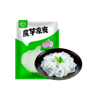 低0脂纯魔芋粉丝 方便速食低卡魔芋宽粉皮代餐饱腹魔芋面条魔芋丝
