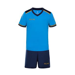 KELME卡尔美男儿童足球服套装速干短袖足球球衣可定制比赛队服