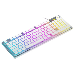 BOW 有线键盘高颜值机械手感背光笔记本台式电脑通用打字办公静音