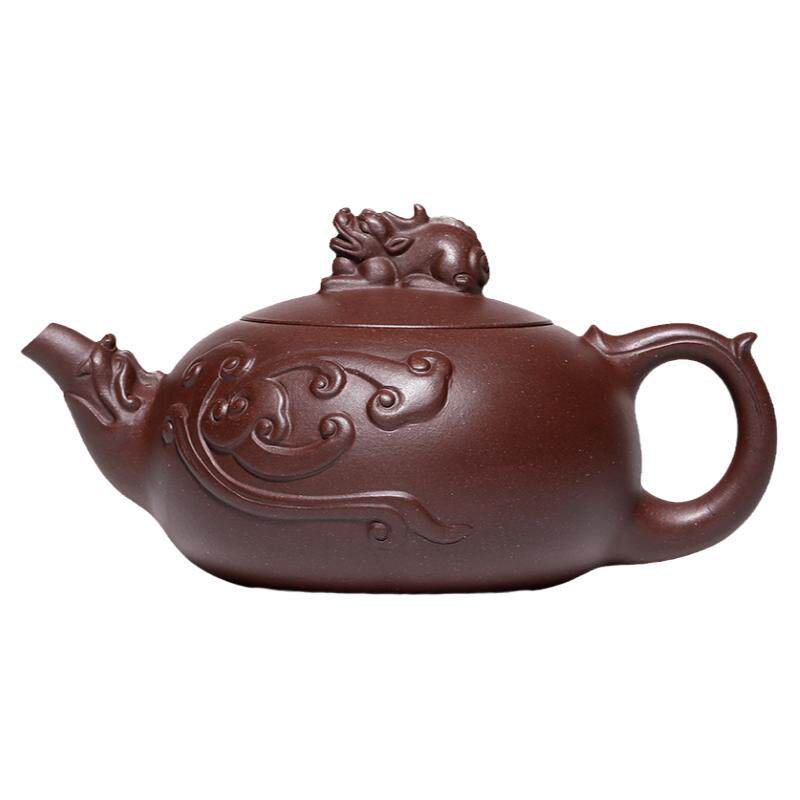 宜兴紫砂壶紫泥原矿正品正宗茶壶