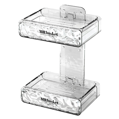 肥皂盒壁挂式卫生间双层沥水