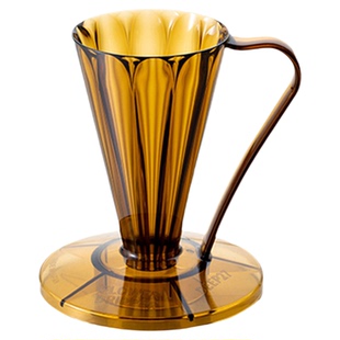 日本三洋CAFEC V27度滤杯一人手冲咖啡滴滤杯花瓣锥形FLOWER DEEP