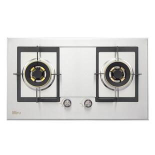 德国米芙MIFU不锈钢燃气灶天然气家用台嵌两用液化气猛火煤气双灶