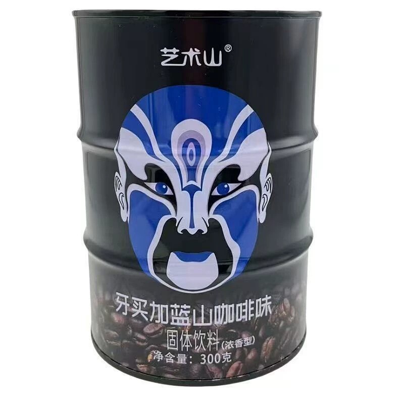 艺术山牙买加风味蓝山咖啡原味浓香酱香拿铁咖啡300g*1罐