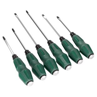 铬钒钢穿心柄螺丝批一字十字可敲击穿心螺丝刀手动工具起子改锥