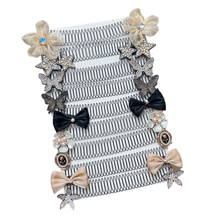 夹子固定头发隐形后脑勺碎发夹儿童毛发碎发整理神器女发箍发卡子