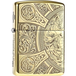 ZIPPO打火机官方正品 防风芝宝启示录天启四骑士送男士朋友礼物zp