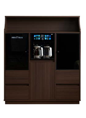 2026新款茶吧机高端一体柜带冰箱