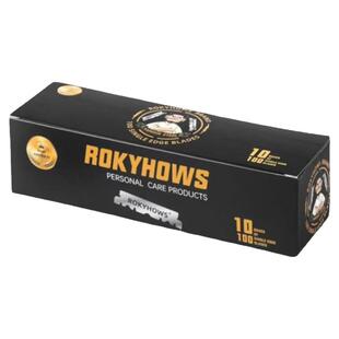 ROKYHOWS罗金霍斯瑞典进口钢制半面刀片双面人剃刀蓝胡子剃刀通用