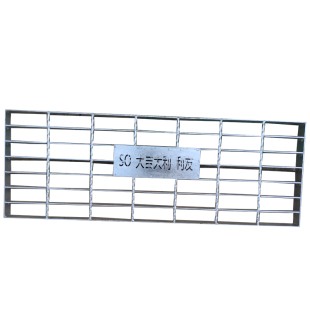 热镀锌钢格板楼梯踏步板钢材格栅板平台铁格栅盖板防滑光伏走道板