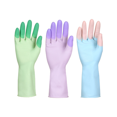热卖中！缤纷三色凉感家务手套