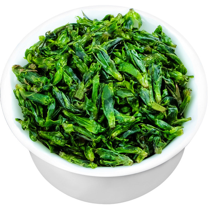 特级小叶苦丁茶高山嫩芽头采绿茶散装罐装茶叶250g