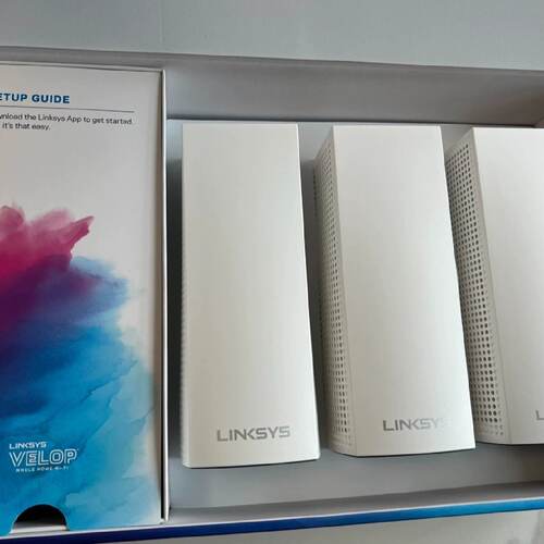 议价LINKSYS/领势WHW03V2VEOLP三频AC6600M支持Homekit高通四核