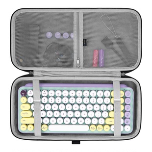 Geekria极客悦耳适用Rainy75WAVE75键盘收纳包84键键盘包