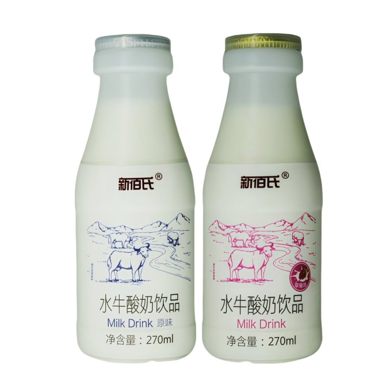 整箱新佰氏水牛酸奶早餐奶270ml原味草莓味儿童营养早餐奶益生菌