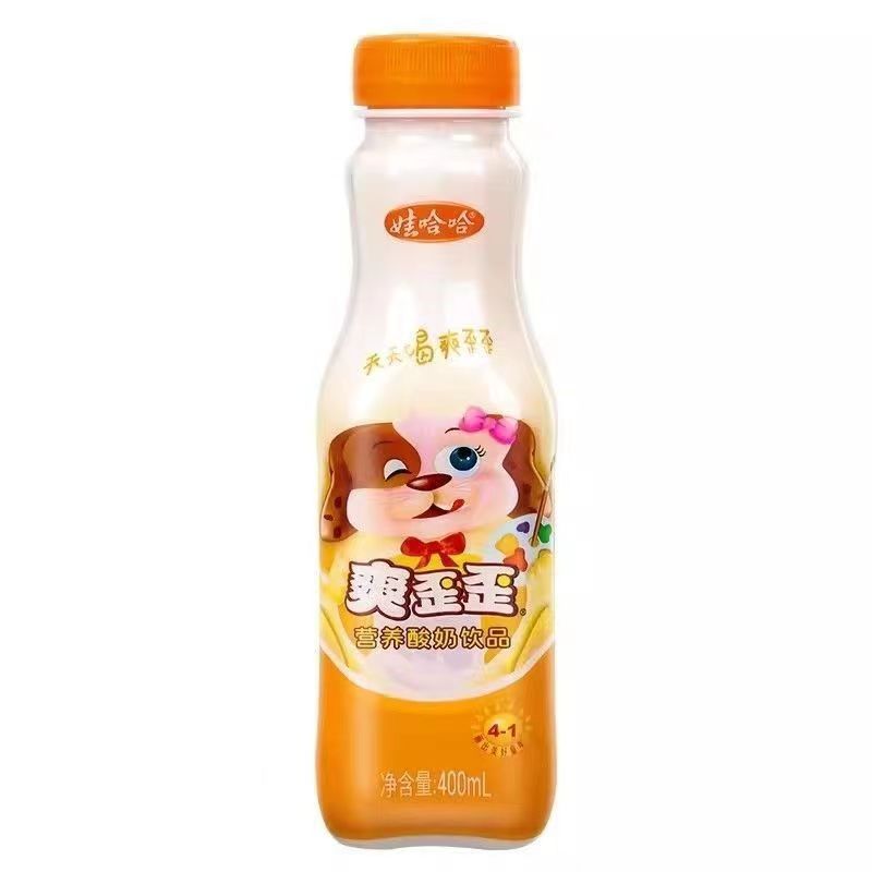 新日期正品娃哈哈爽400ml大瓶装