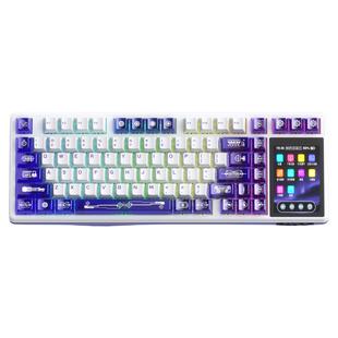 狼蛛(AULA)L99机械键盘游戏电竞专用无线三模蓝牙客制化办公键盘