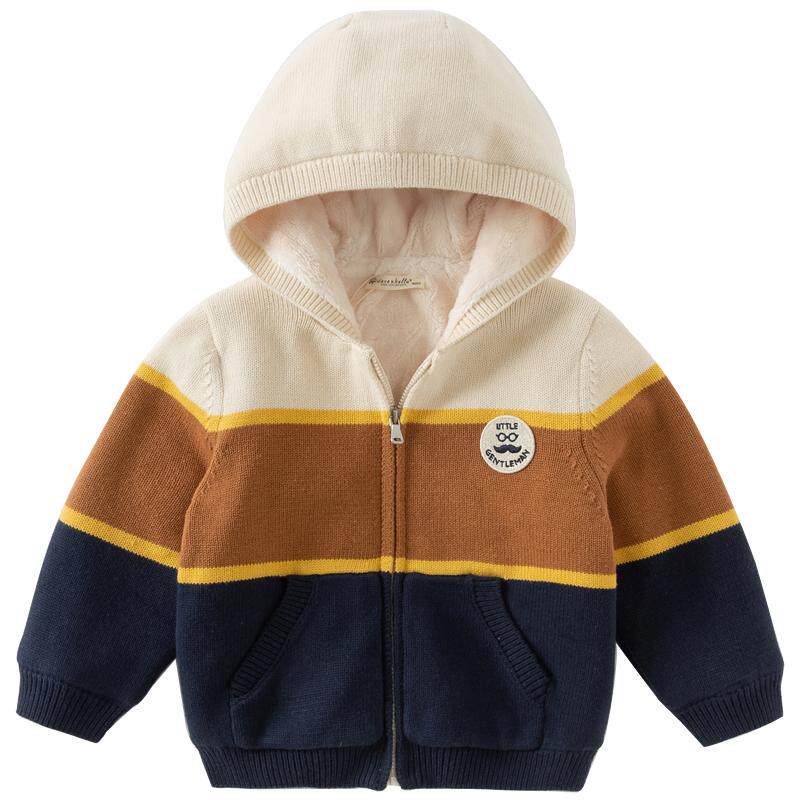 戴维贝拉男童A类毛衣开衫外套