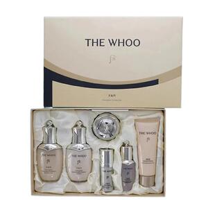 Whoo后天气丹光耀焕活紧颜洁面水乳6件套185ml礼盒气韵生洗面奶