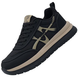 男鞋2026新款春季男士运动鞋网面透气休闲百搭轻便软底潮鞋子男款