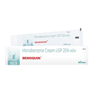 印度Cipla西普拉Benoquin20%莫诺苯宗脱色膏白癜风脱色膏均衡肤色