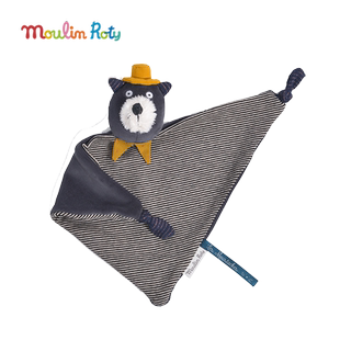 法国moulinroty茉兰若缇婴儿安抚巾可入口男女宝宝玩偶陪伴礼物