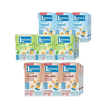 力大狮泰国进口豆奶多口味18盒