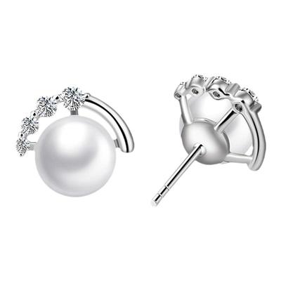 老银匠925银小众简约淡水珍珠