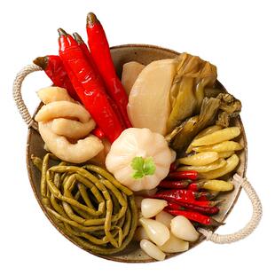 古蜀味道四川泡菜新繁泡姜泡豇豆泡仔姜泡椒海椒小米辣母水酸豆角