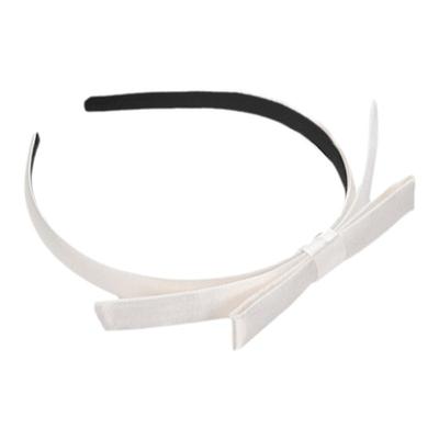 SeiCarinaY绸缎单层蝴蝶结发箍