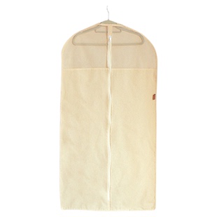 加厚棉布衣服防尘罩子家用衣柜挂衣罩大衣长款羽绒服防尘收纳挂袋
