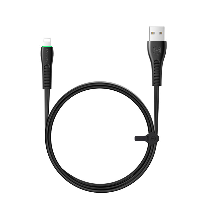 麦多多适用苹果8数据线iPhone8p充电线器11面条扁线xs手机7加长6s