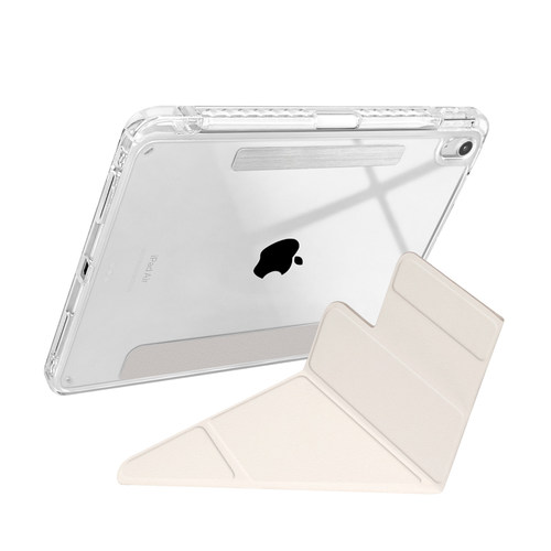 morock带笔槽磁吸拆分适用苹果ipad11保护壳平板air7保护套pro亚克力10.2防弯mini7防护12.9寸竖屏13/10代4/5