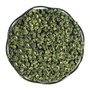 四川青花椒足干超香超麻青麻椒粒绿麻椒粒藤椒500g可打粉调料无籽