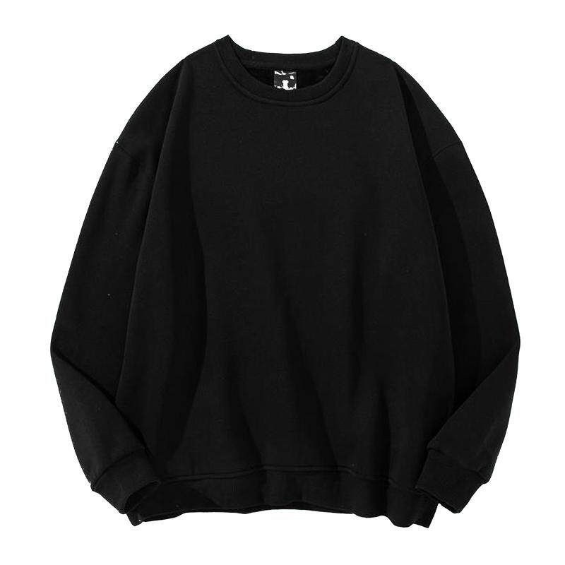 加绒卫衣工作服定制印logo字图案